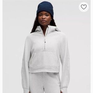 Like New Lululemon Purple Scuba Half Zip (Size XS/S)